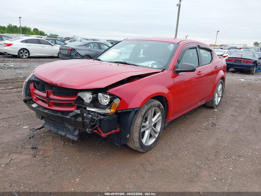 1C3CDZAB3EN175251 2014 DODGE AVENGER photo no. 2
