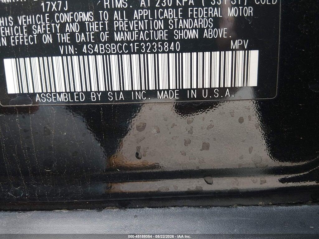 4S4BSBCC1F3235840 2015 SUBARU OUTBACK photo no. 9