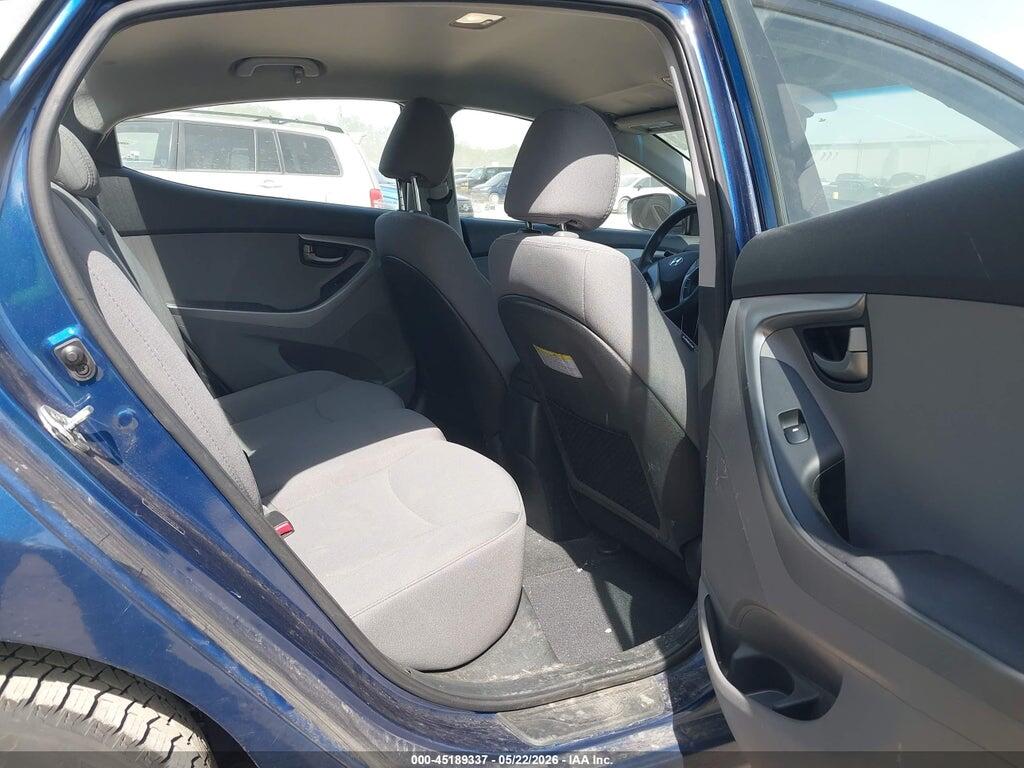 5NPDH4AE0GH729138 2016 HYUNDAI ELANTRA photo no. 8