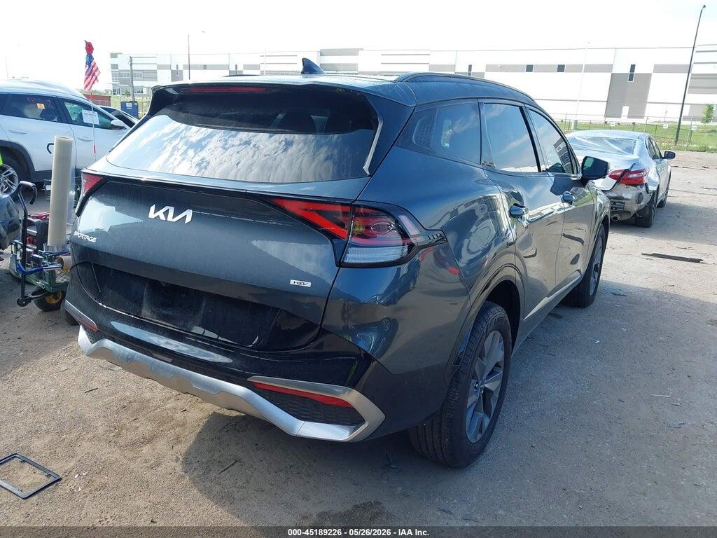 KNDPXCDG4S7257336 2025 KIA SPORTAGE HYBRID photo no. 4