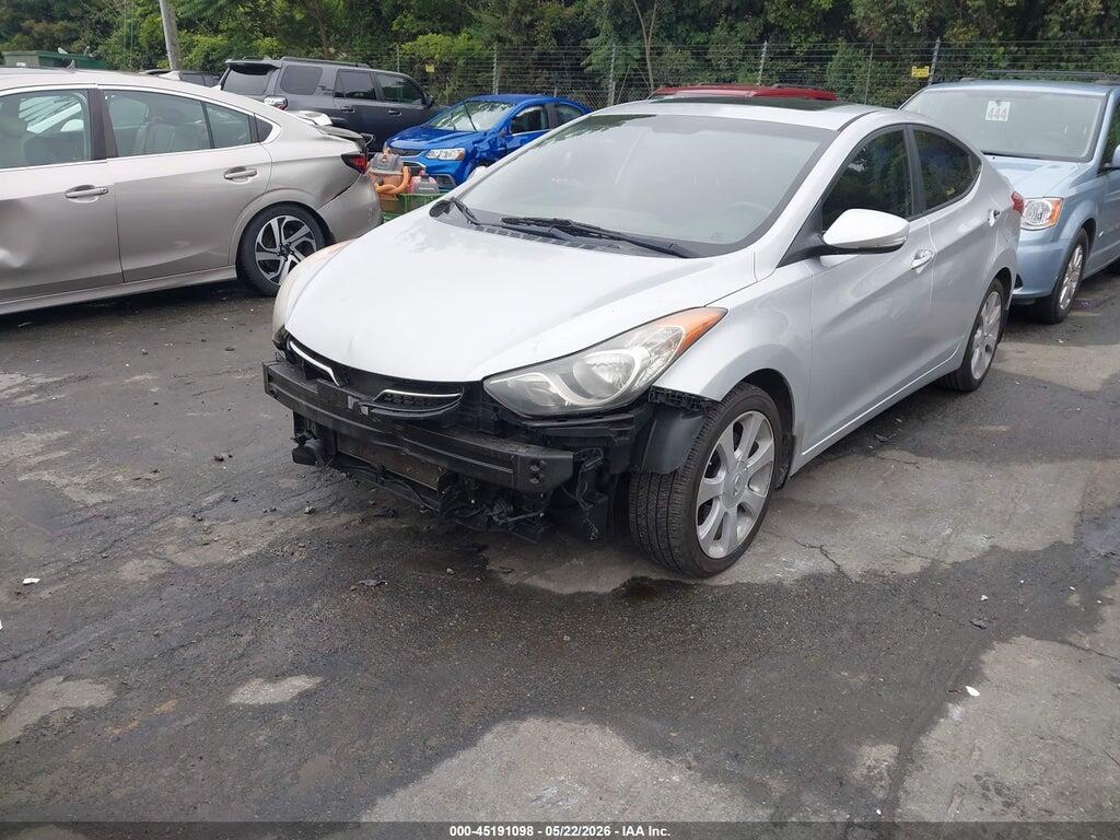 KMHDH4AE2CU432383 2012 HYUNDAI ELANTRA photo no. 2