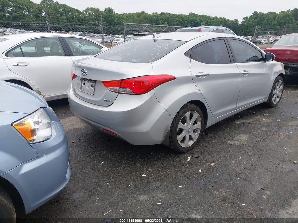 KMHDH4AE2CU432383 2012 HYUNDAI ELANTRA photo no. 4