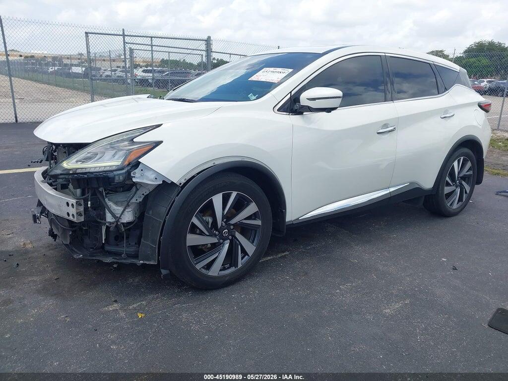 5N1AZ2CS3NC125644 2022 NISSAN MURANO photo no. 2