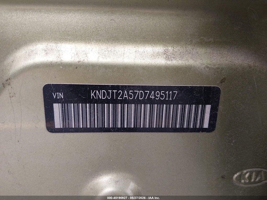 KNDJT2A57D7495117 2013 KIA SOUL photo no. 9