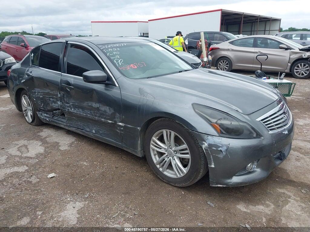 JN1DV6AP2CM812448 2012 INFINITI G25 photo no. 1
