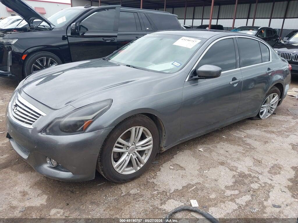 JN1DV6AP2CM812448 2012 INFINITI G25 photo no. 2