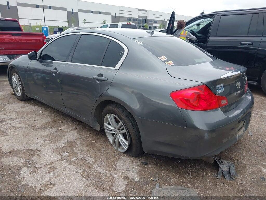 JN1DV6AP2CM812448 2012 INFINITI G25 photo no. 3