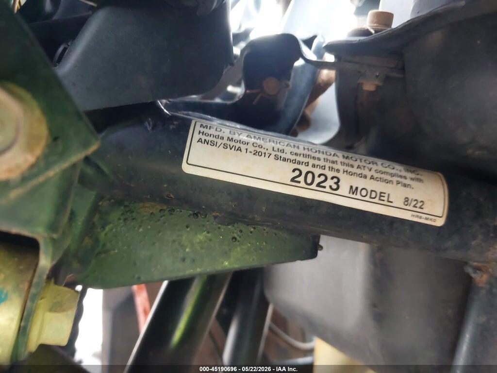1HFTE40K7P4900281 2023 HONDA TRX420 photo no. 10