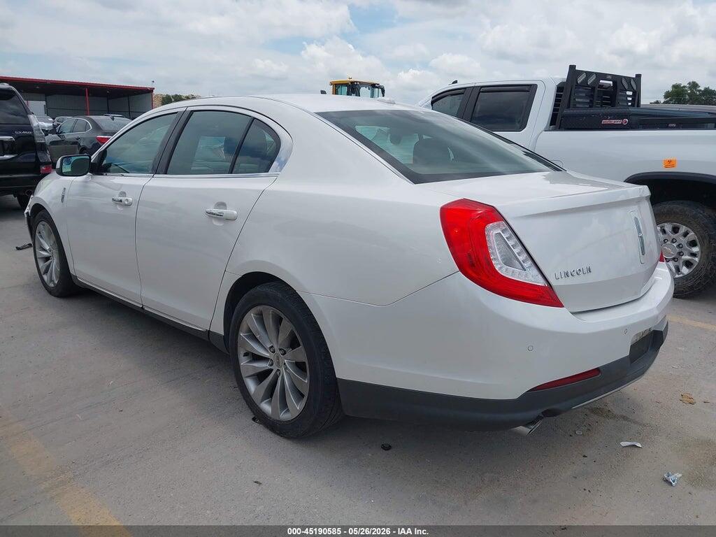 1LNHL9DK1DG617944 2013 LINCOLN MKS photo no. 3