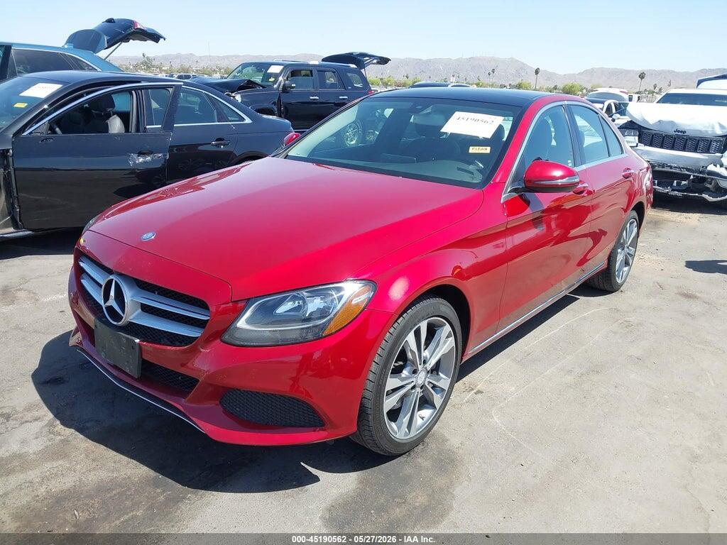 55SWF4KB0GU175177 2016 MERCEDES-BENZ C 300 photo no. 2