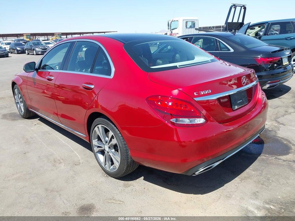 55SWF4KB0GU175177 2016 MERCEDES-BENZ C 300 photo no. 3