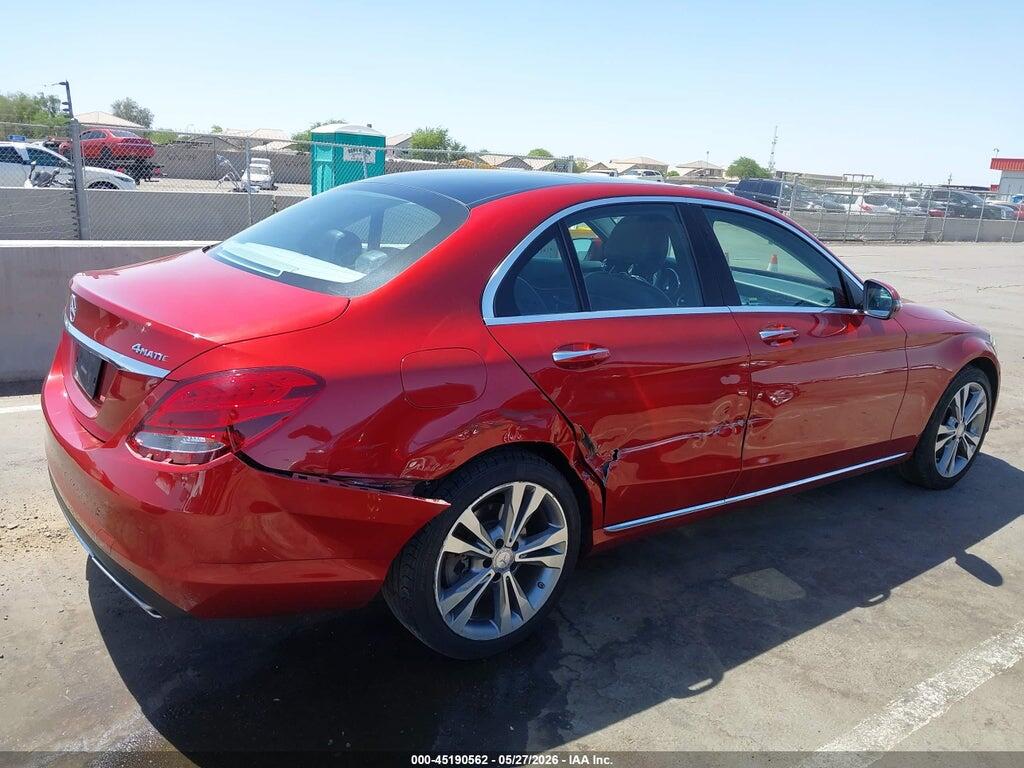 55SWF4KB0GU175177 2016 MERCEDES-BENZ C 300 photo no. 6
