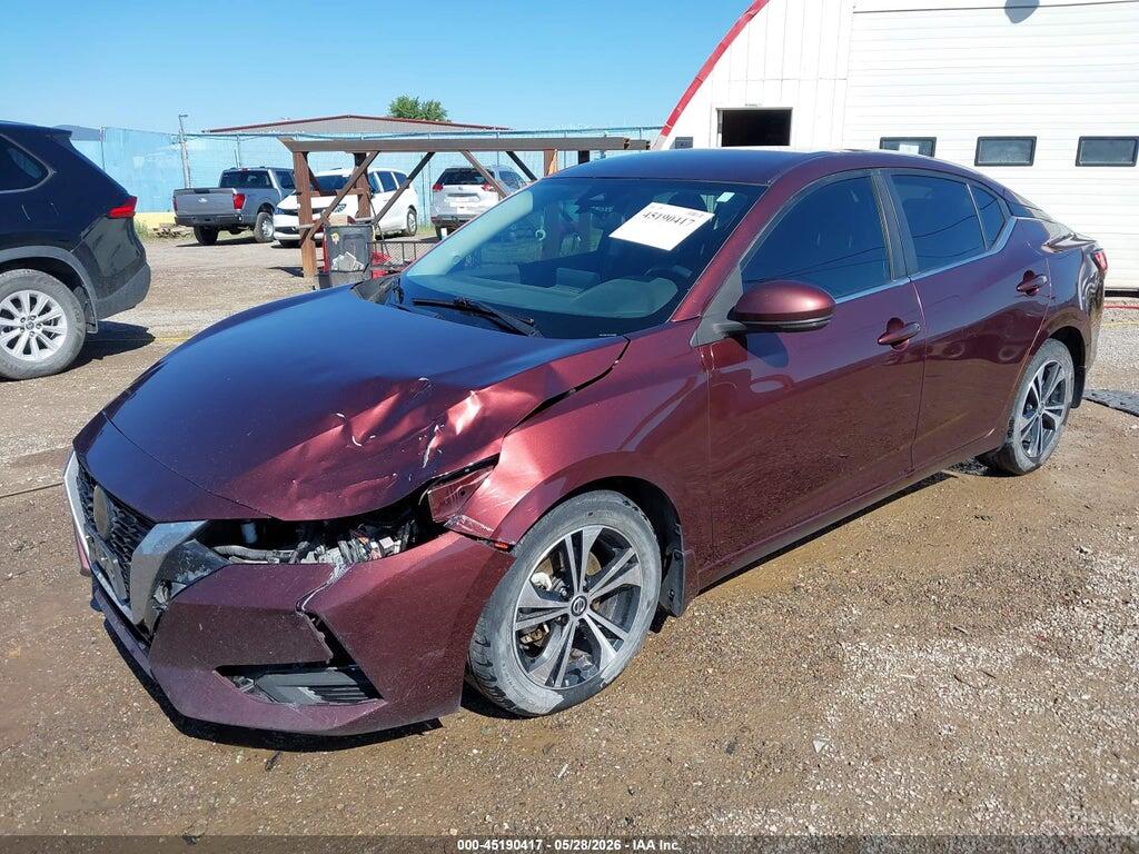 3N1AB8CV2LY270929 2020 NISSAN SENTRA photo no. 2