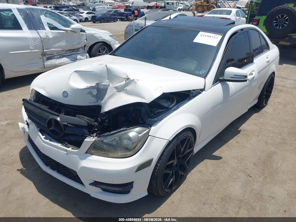 WDDGF4HB6DA746310 2013 MERCEDES-BENZ C 250 photo no. 2