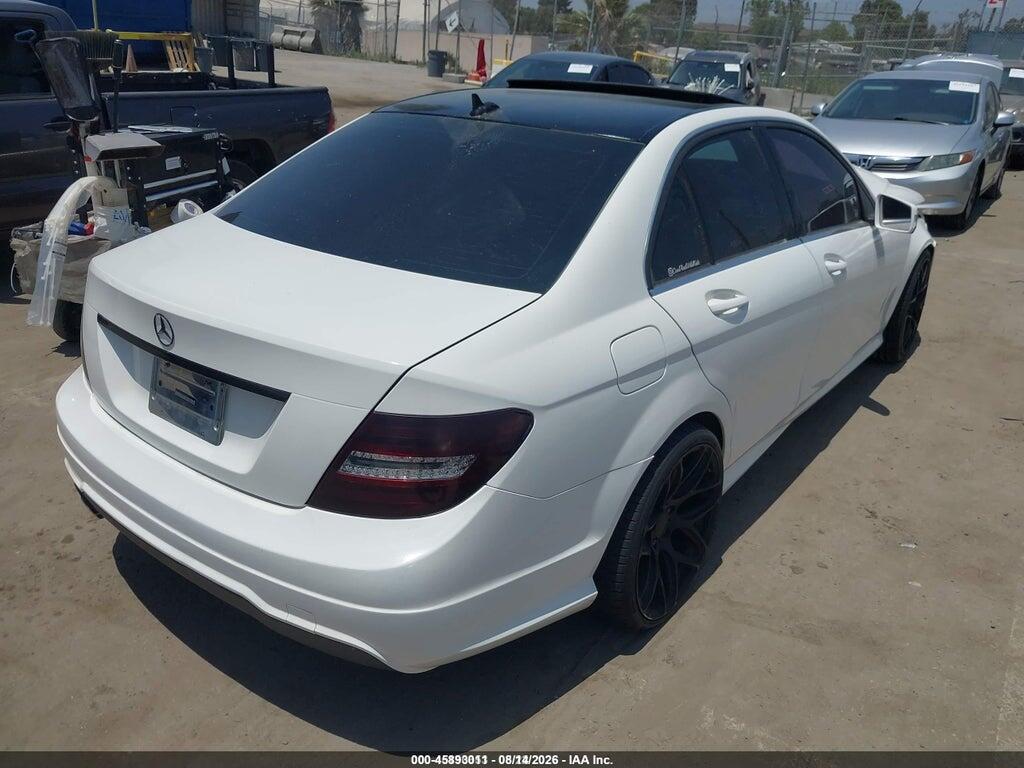 WDDGF4HB6DA746310 2013 MERCEDES-BENZ C 250 photo no. 4