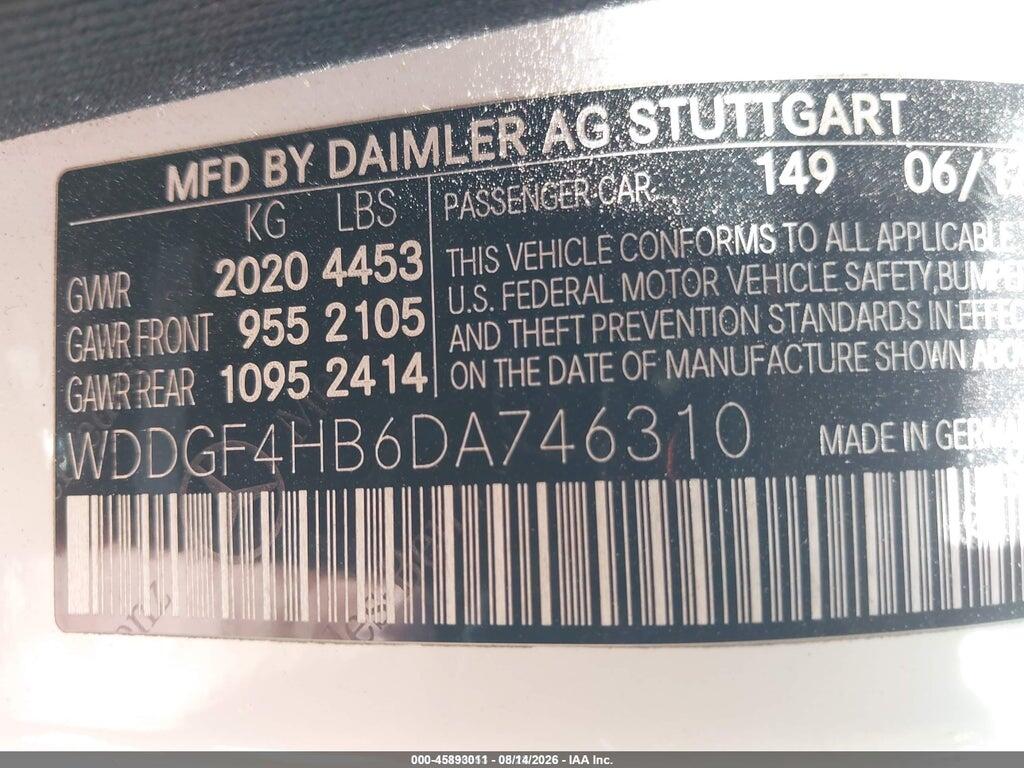 WDDGF4HB6DA746310 2013 MERCEDES-BENZ C 250 photo no. 9