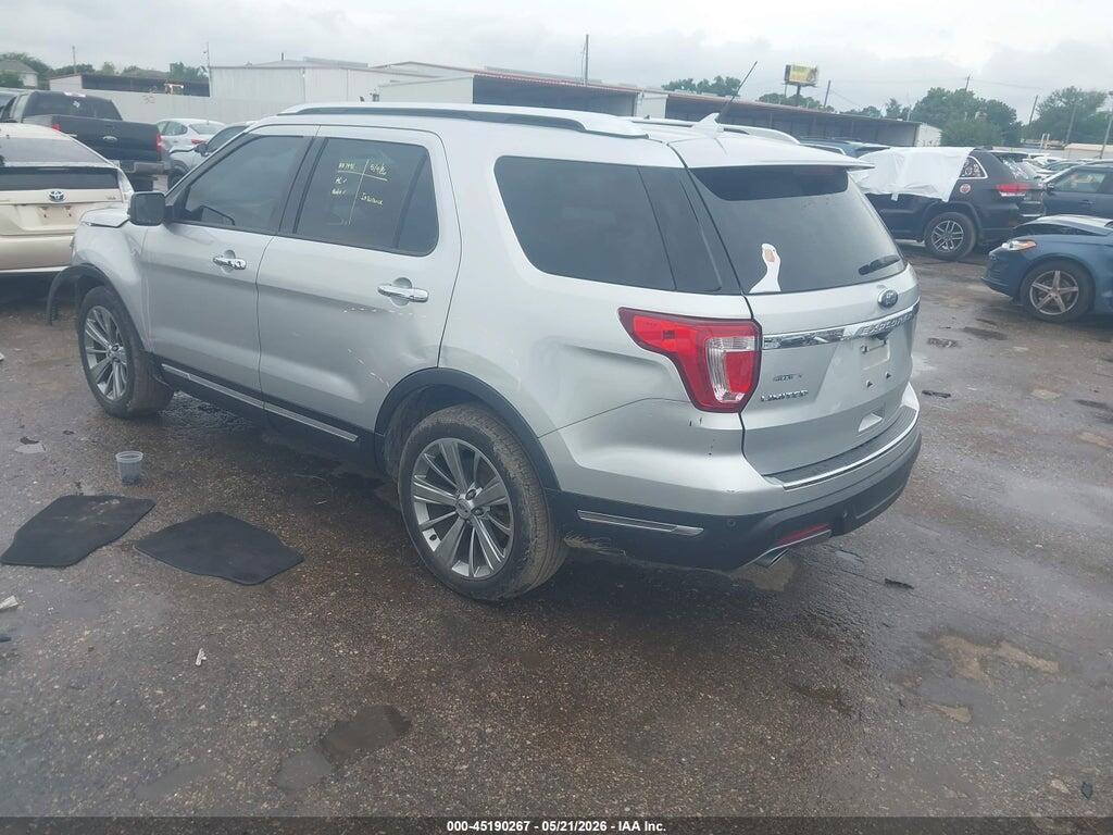 1FM5K7F81JGB33036 2018 FORD EXPLORER photo no. 3