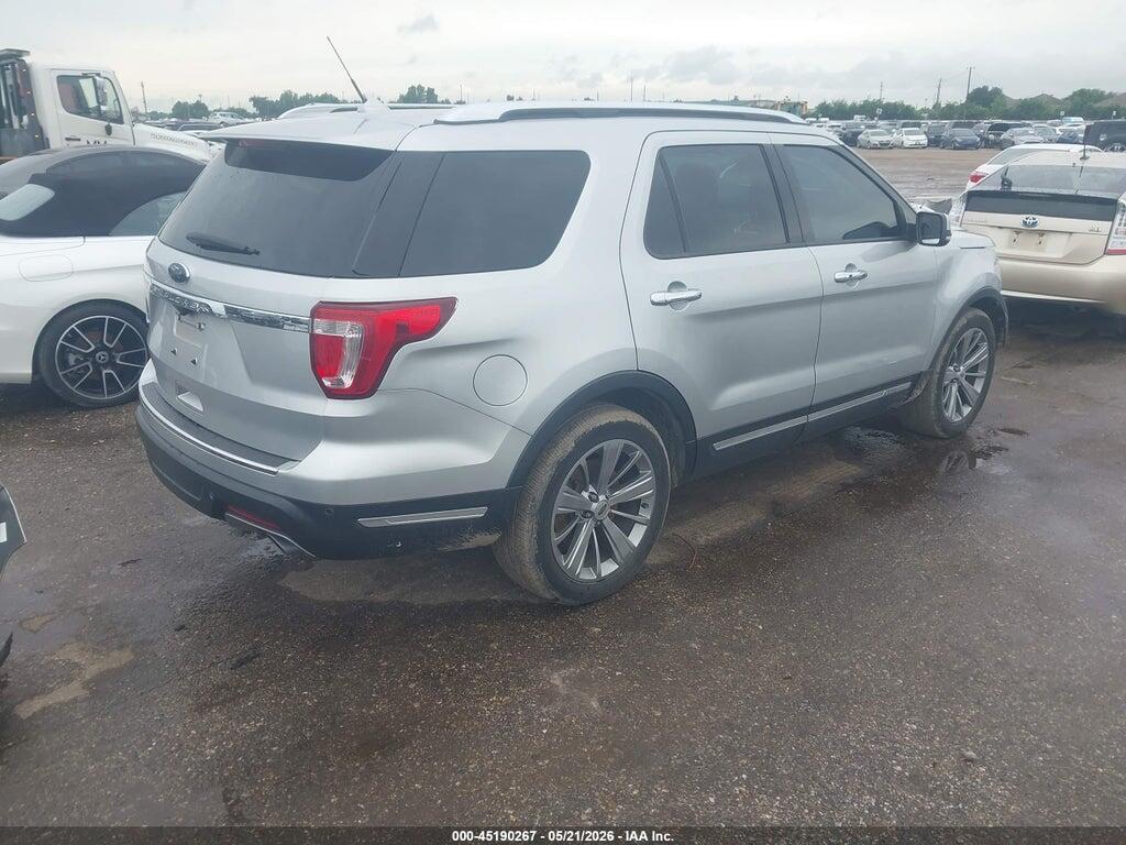 1FM5K7F81JGB33036 2018 FORD EXPLORER photo no. 4
