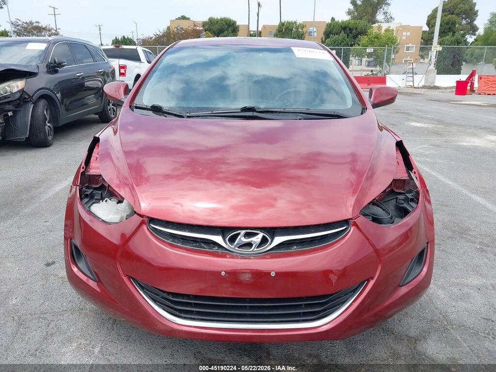 5NPDH4AEXDH438769 2013 HYUNDAI ELANTRA photo no. 11