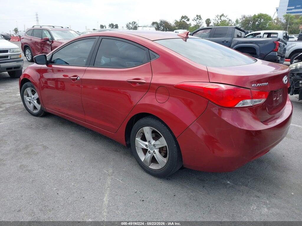 5NPDH4AEXDH438769 2013 HYUNDAI ELANTRA photo no. 3