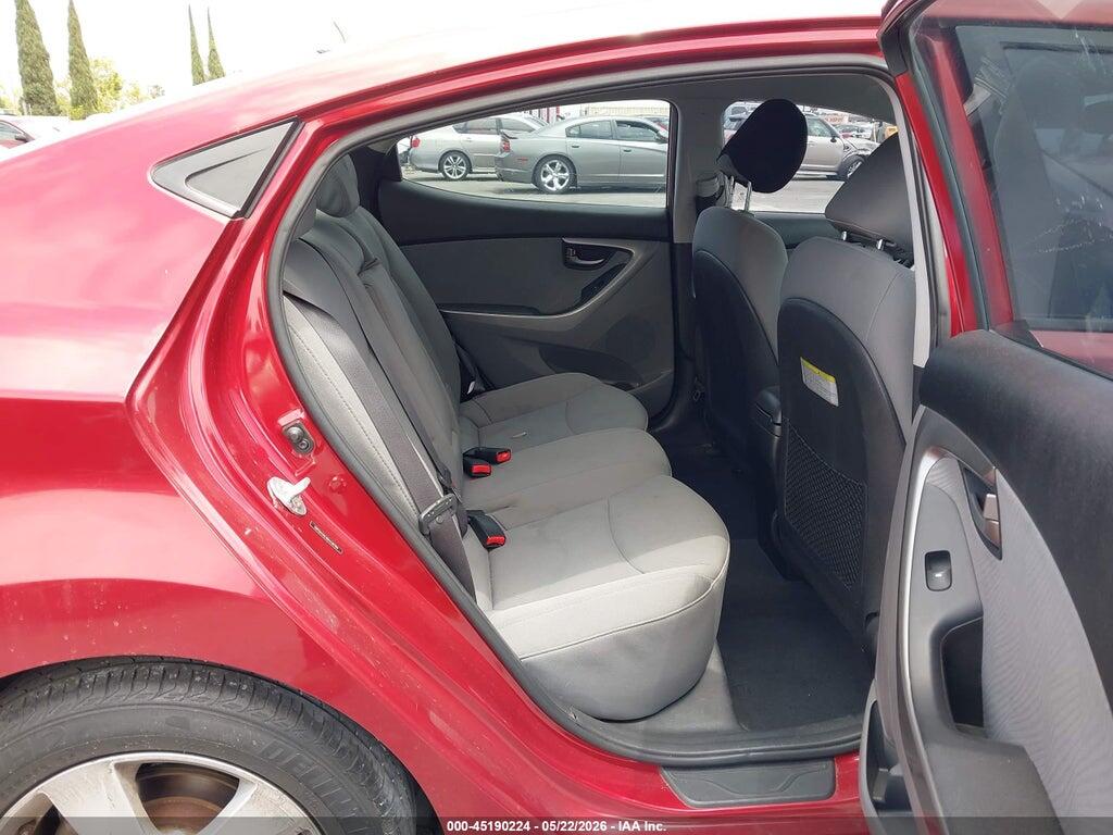 5NPDH4AEXDH438769 2013 HYUNDAI ELANTRA photo no. 8