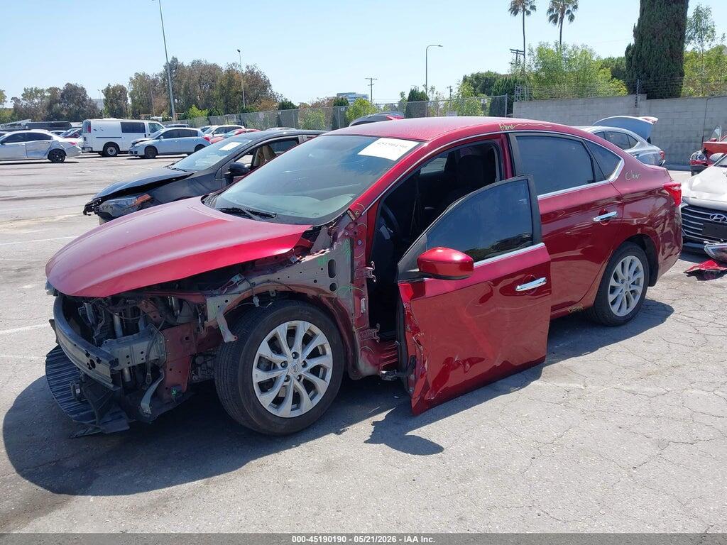 3N1AB7AP9KY400623 2019 NISSAN SENTRA photo no. 2