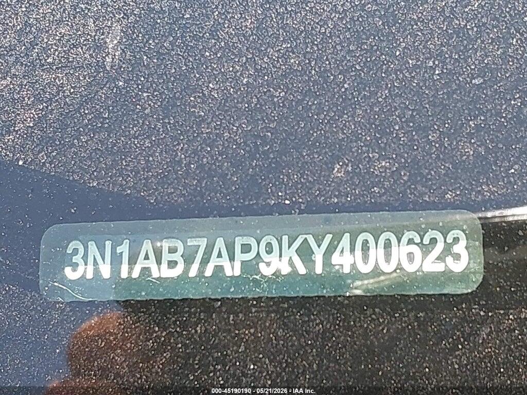 3N1AB7AP9KY400623 2019 NISSAN SENTRA photo no. 9