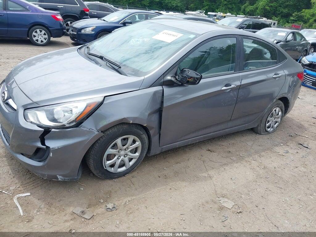 KMHCT4AE5DU507542 2013 HYUNDAI ACCENT photo no. 2