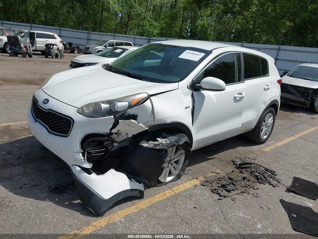 KNDPMCAC4H7257078 2017 KIA SPORTAGE photo no. 2