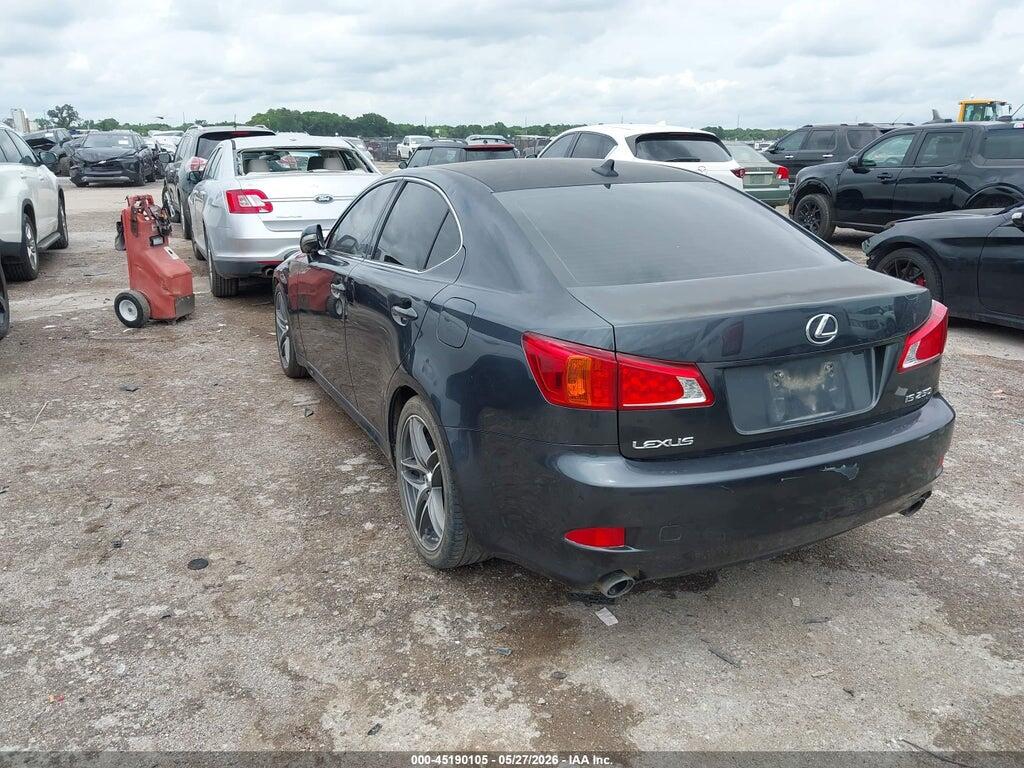 JTHBF5C27A5124593 2010 LEXUS IS 250 photo no. 3