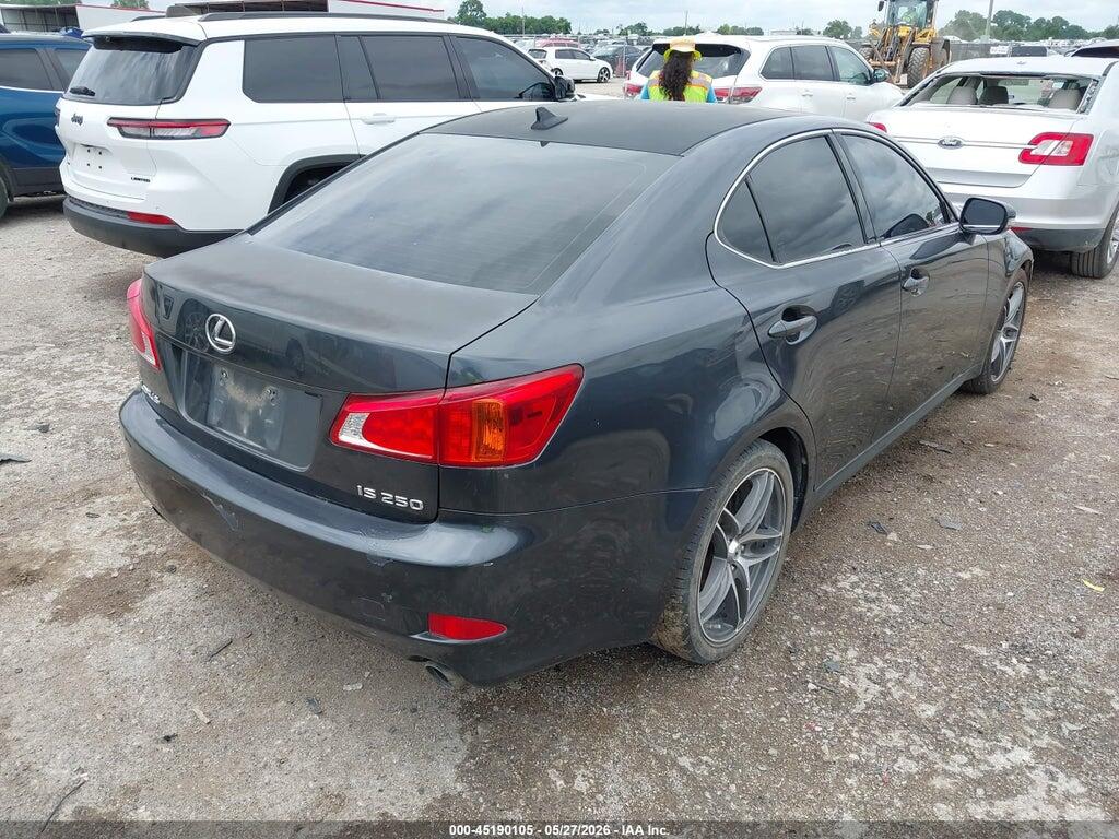 JTHBF5C27A5124593 2010 LEXUS IS 250 photo no. 4
