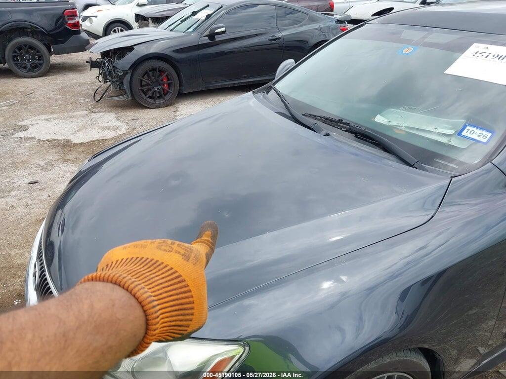 JTHBF5C27A5124593 2010 LEXUS IS 250 photo no. 6