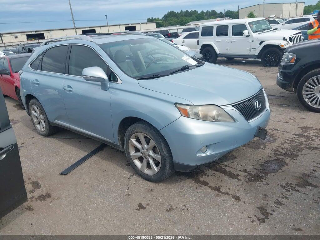 2T2ZK1BA5AC019885 2010 LEXUS RX 350 photo no. 1