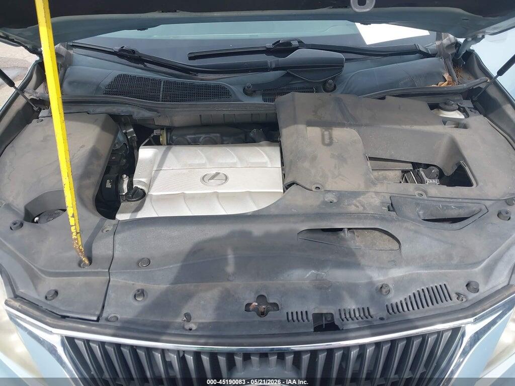 2T2ZK1BA5AC019885 2010 LEXUS RX 350 photo no. 10