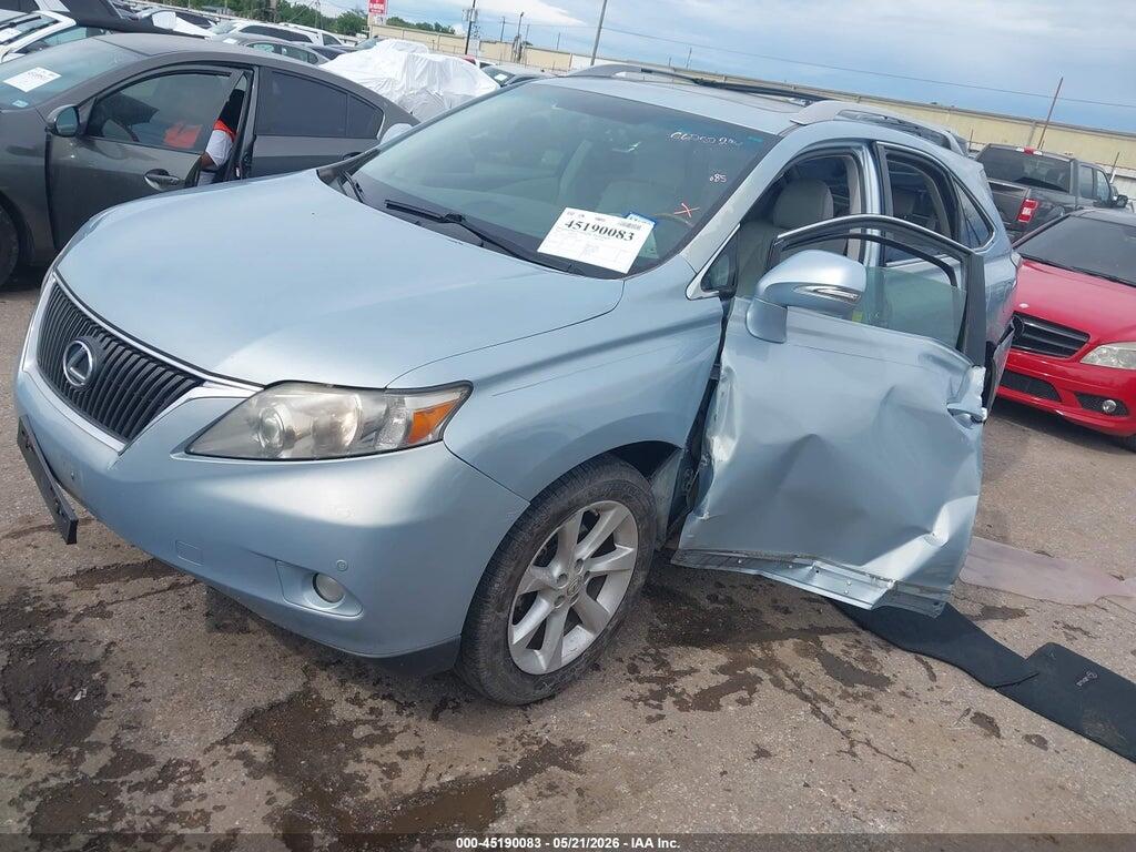 2T2ZK1BA5AC019885 2010 LEXUS RX 350 photo no. 2