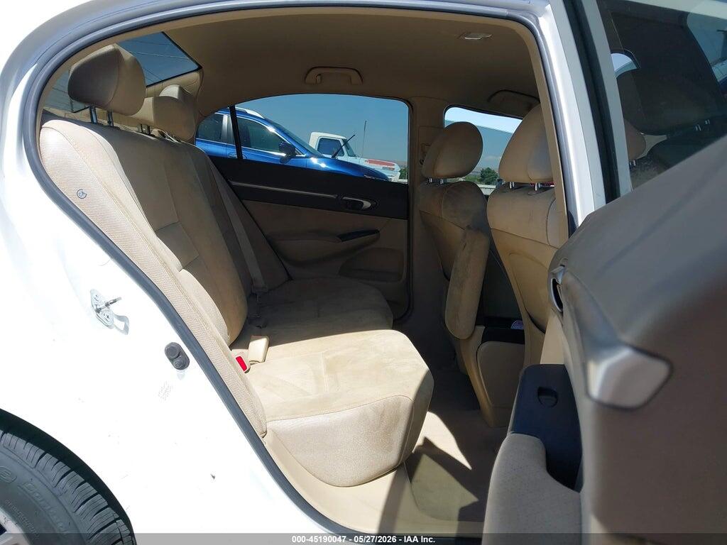 JHMFA36208S030647 2008 HONDA CIVIC HYBRID photo no. 8