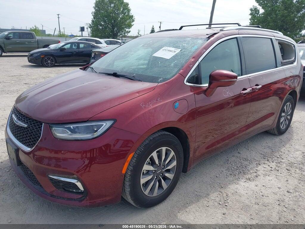 2C4RC1L73MR606191 2021 CHRYSLER PACIFICA HYBRID photo no. 2