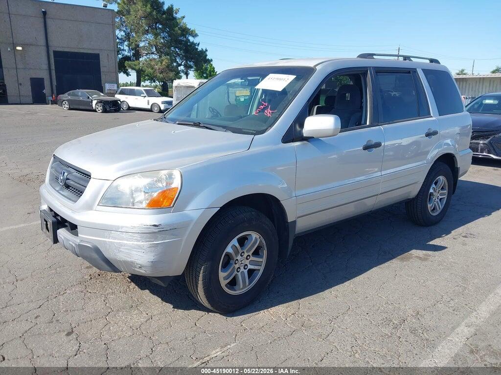 2HKYF18495H522862 2005 HONDA PILOT photo no. 2