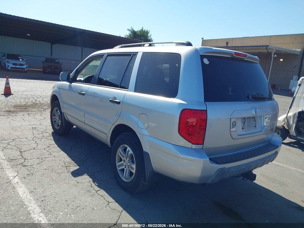 2HKYF18495H522862 2005 HONDA PILOT photo no. 3