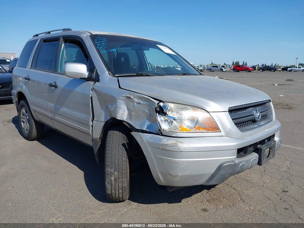 2HKYF18495H522862 2005 HONDA PILOT photo no. 6