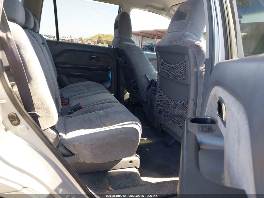 2HKYF18495H522862 2005 HONDA PILOT photo no. 8