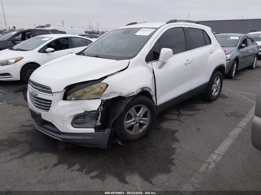 3GNCJLSB8FL203859 2015 CHEVROLET TRAX photo no. 2