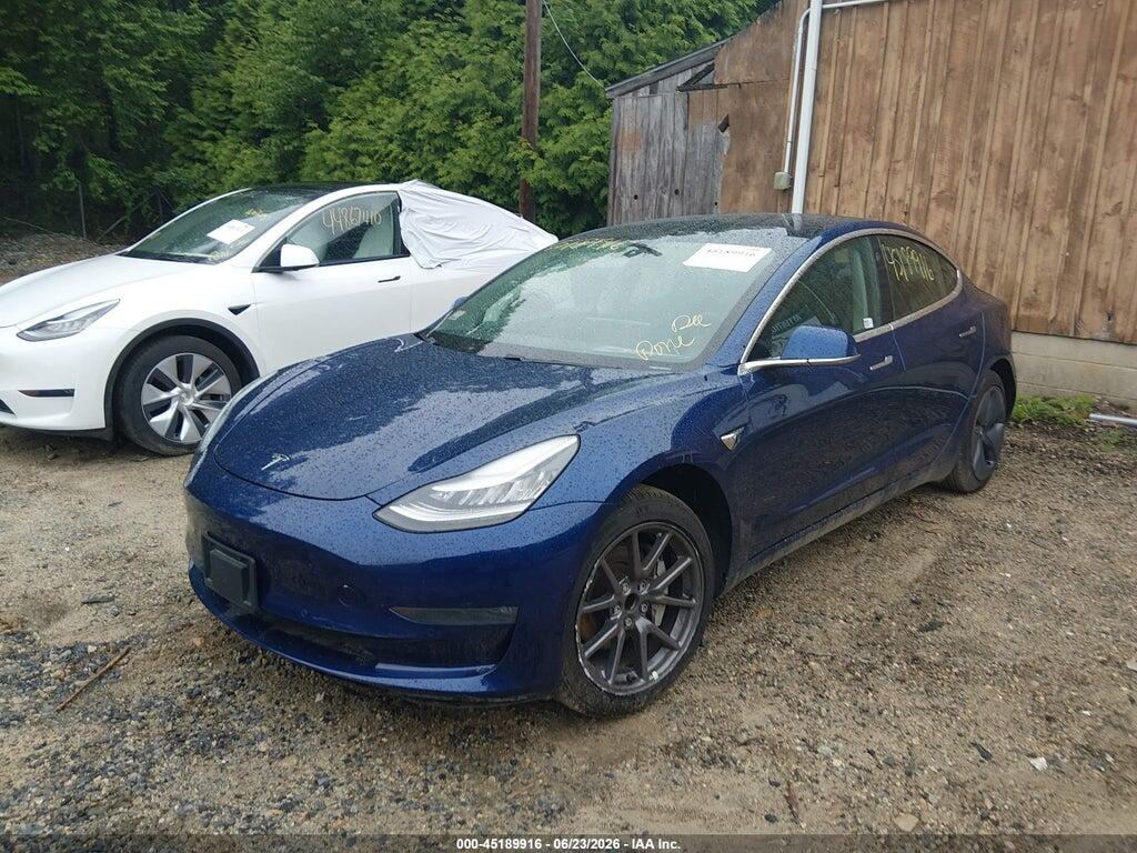 5YJ3E1EA5KF400873 2019 TESLA MODEL 3 photo no. 2