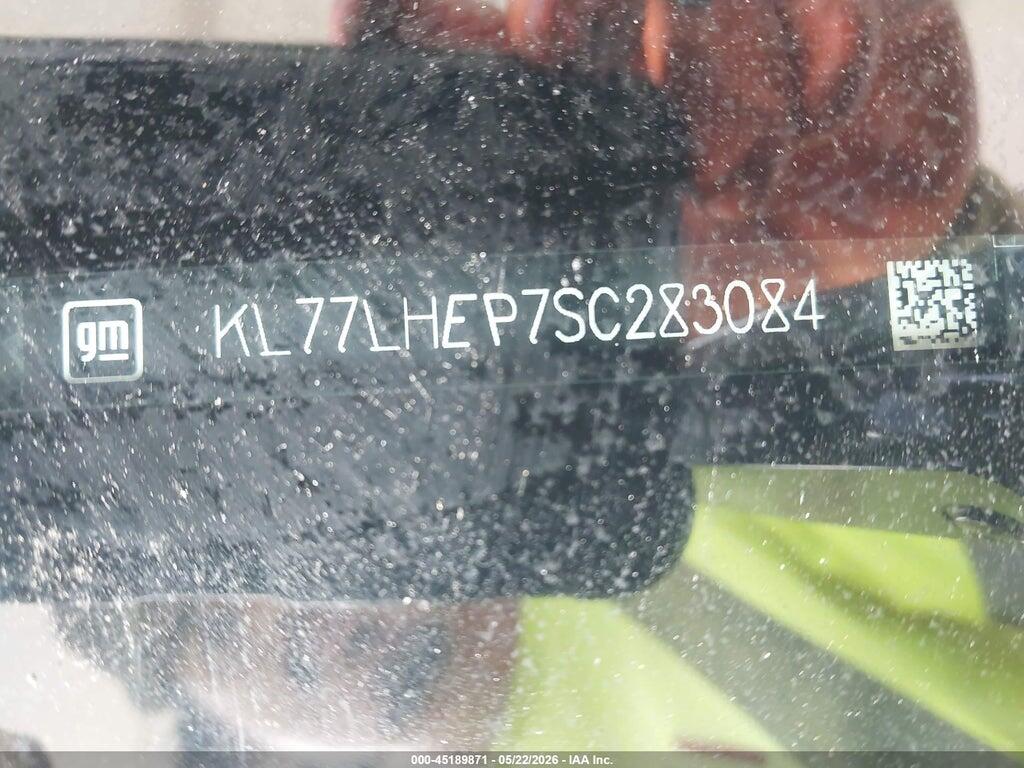 KL77LHEP7SC283084 2025 CHEVROLET TRAX photo no. 9
