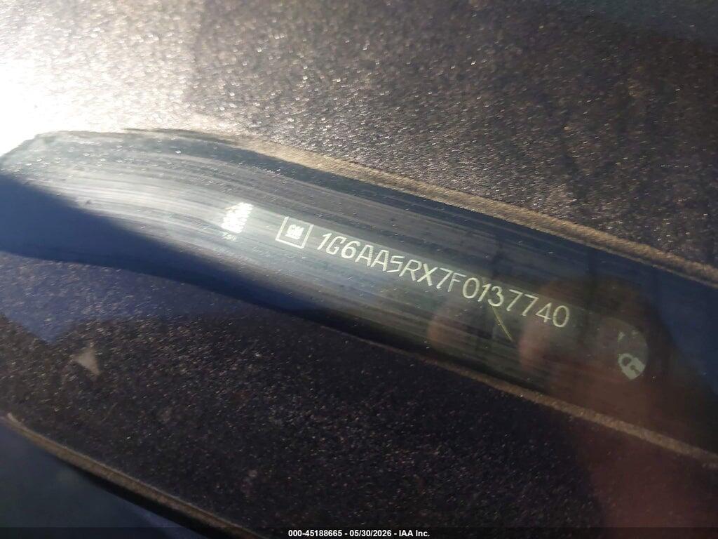 1G6AA5RX7F0137740 2015 CADILLAC ATS photo no. 9