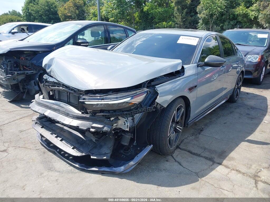 1HGCY2F53PA004490 2023 HONDA ACCORD HYBRID photo no. 2