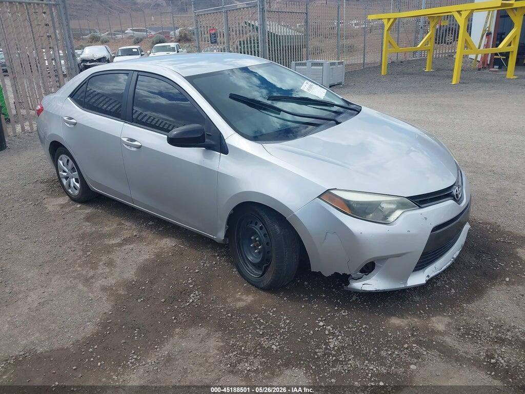2T1BURHE4GC597249 2016 TOYOTA COROLLA photo no. 1
