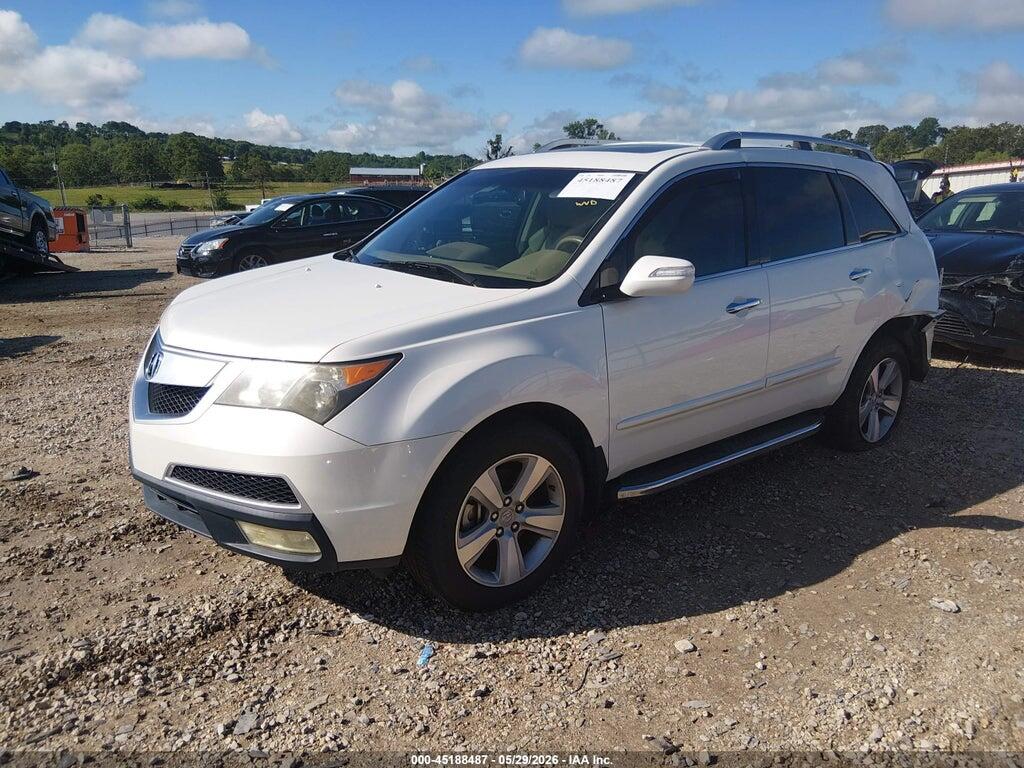 2HNYD2H45AH530188 2010 ACURA MDX photo no. 2