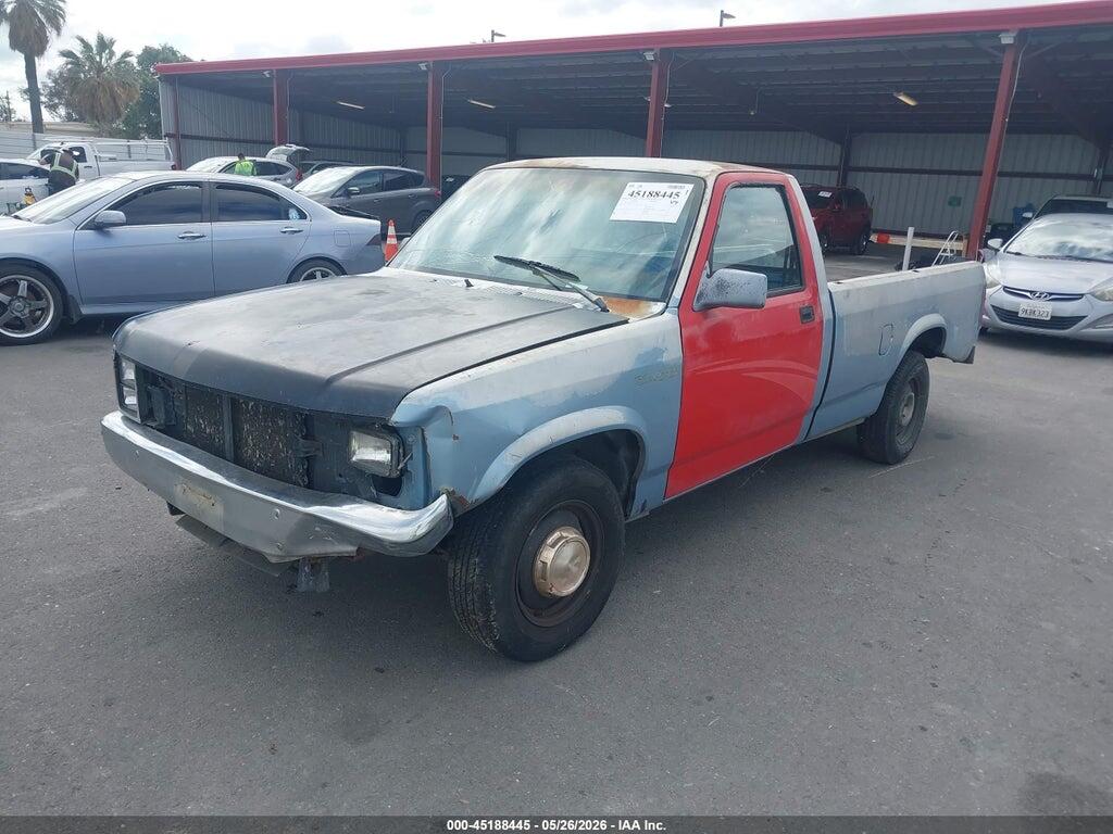1B7GN14X6JS777155 1988 DODGE DAKOTA photo no. 2