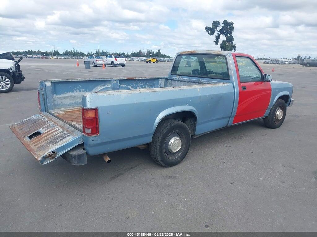 1B7GN14X6JS777155 1988 DODGE DAKOTA photo no. 4